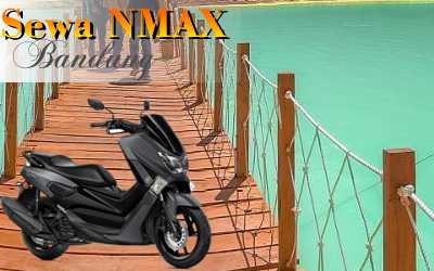 Rental sepeda motor Yamaha N-Max Jl. Nawawi Bandung