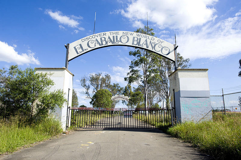 Deserted Places The Abandoned El Caballo Blanco Theme Park Of Sydney