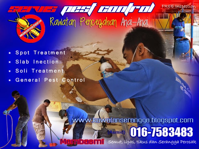 Hubungi Pest Control di Johor Bahru