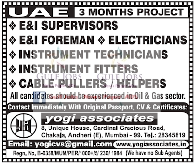 Oil & Gas Sector Jobs for UAE