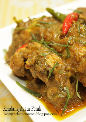 HaNa's FamiLy: Rendang Ayam Perak