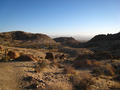 Sunrise Fortynine Palms Oasis Trail Joshua Tree National Park