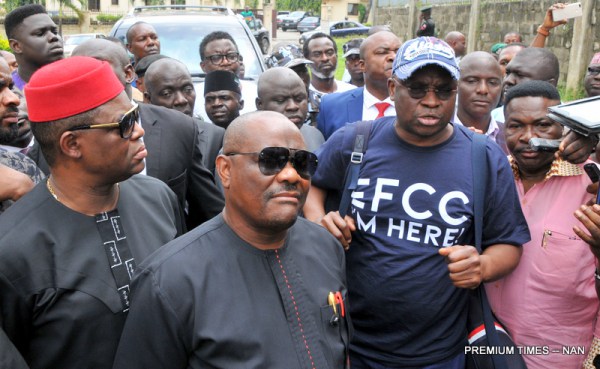 Fayose spends the night in EFCC detention