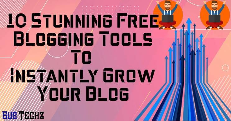 Stunnign Free Blogging tools