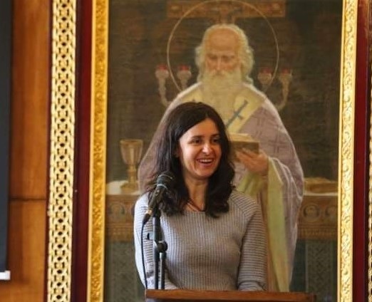 Albanologist Ekaterina Tarpomanova at Sofia University