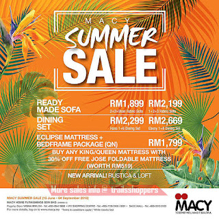 MACY Furniture Summer Sale