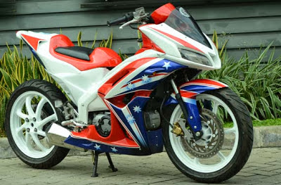 honda blade modif