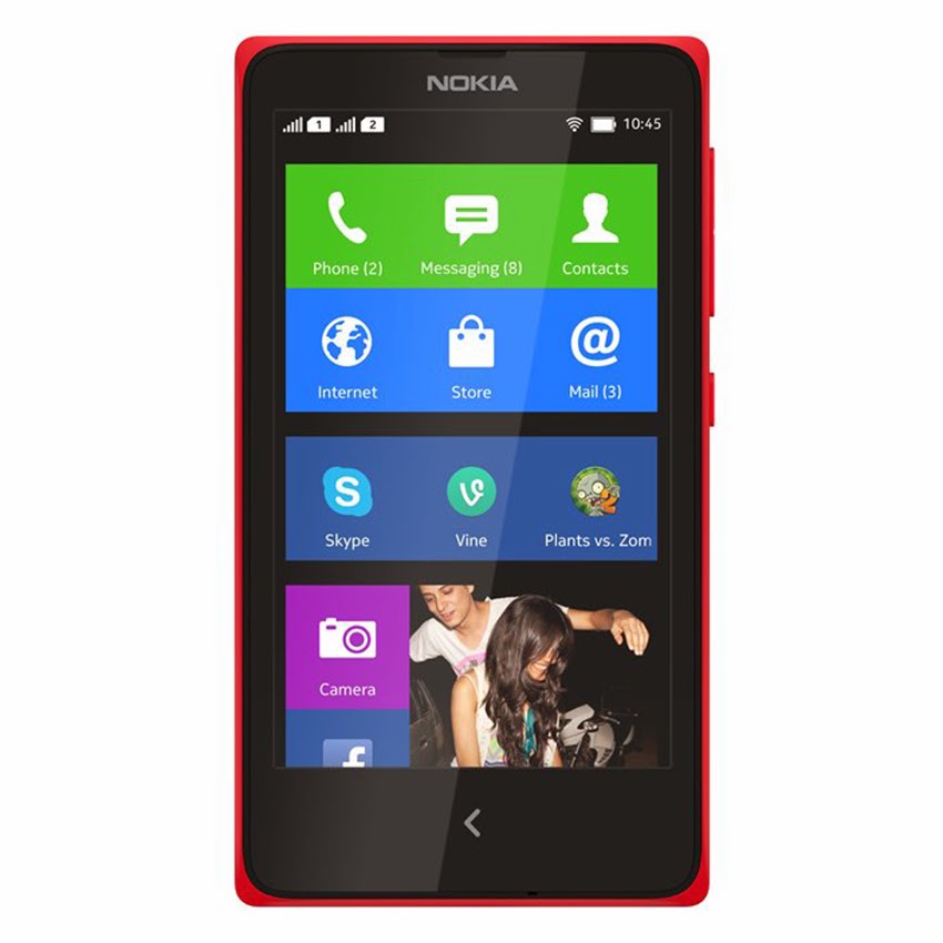 Harga Nokia X Dual Sim Terbaru - Juli 2014