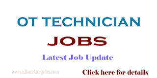 OT Technician Recruitment - GOVERNMENT OF ANDHRA PRADESH