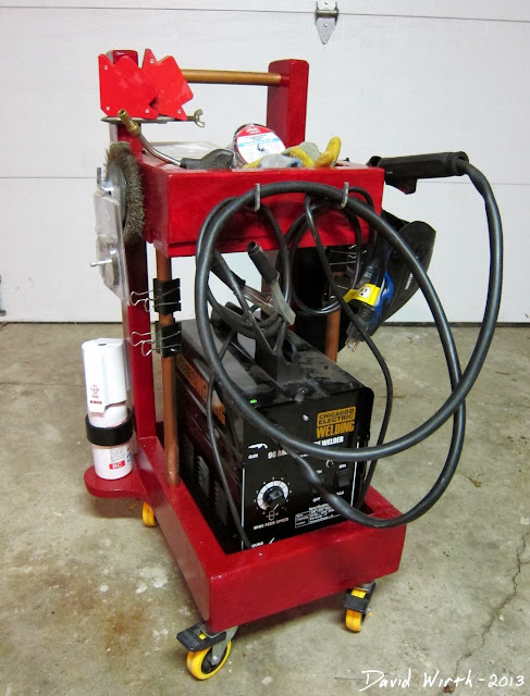harbor freight welder cart, chicago electric, 90amp