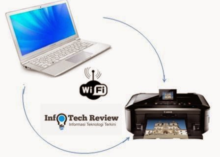 Cara Setting Koneksi Wireless Printer Ke PC atau Laptop Dengan Mudah