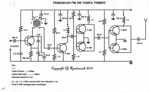  Skema Pemancar Fm