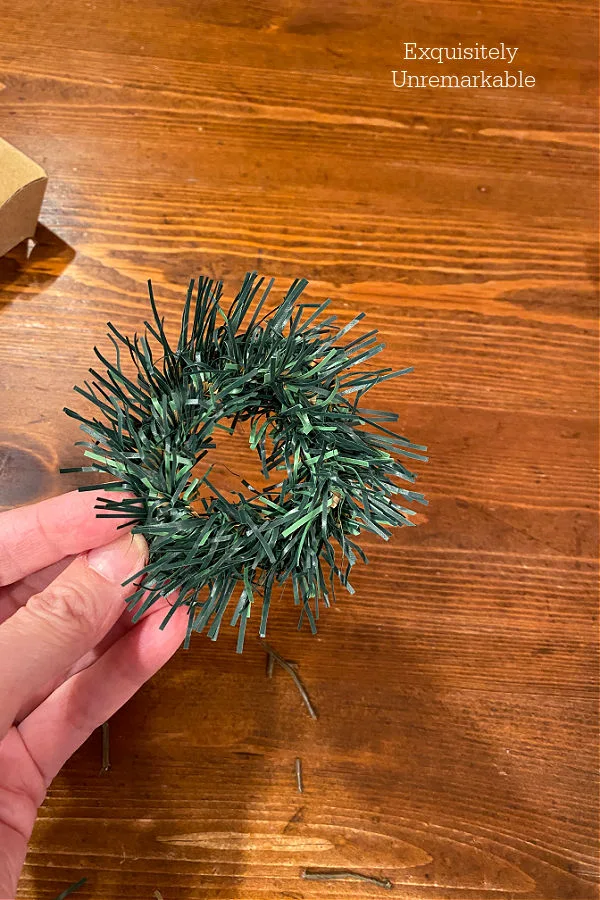 Evergreen Christmas Candle Rings