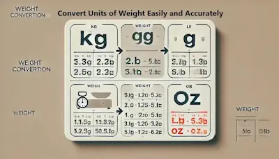 Convert Units of Weight