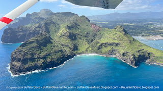 Kauai - seen from small plane ride