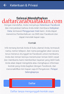 daftar facebook