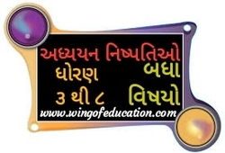 Std-3 To 8 All Subjects Adhyayan Nishpatio