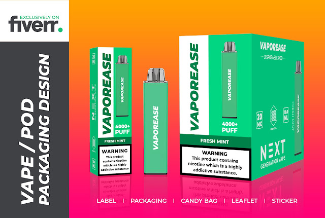 Attractive Packaging and Label Design to Impress Your Customers for Vape, Pod, CBD, Cigarette, Cannabis, and Tincture