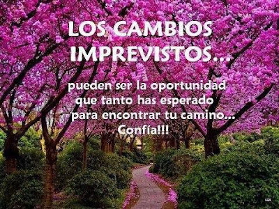 Frases De Motivación: Los Cambios Imprevistos