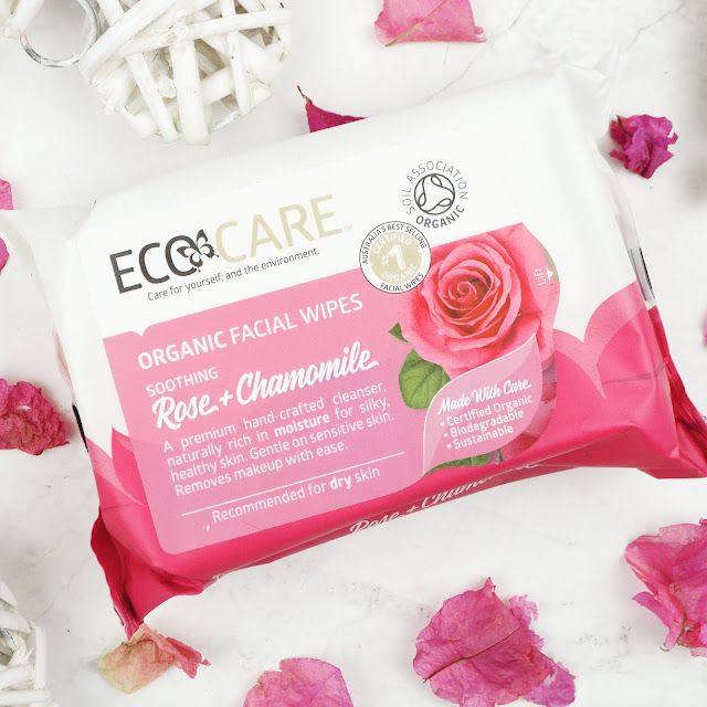 Lovelaughslipstick Blog - Little Known Box February 2017 Spa Night Beauty Subscription Box Review ECOCARE Organic Face Wipes