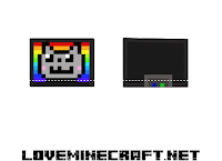 [Minecraft Skins] Nyan Tv Please Vote Skin