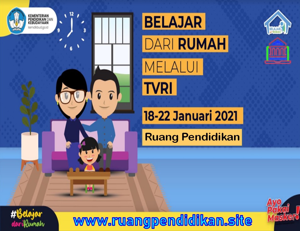 Jadwal BDR Di TVRI Tanggal 18, 19, 20, 21, 22 Januari