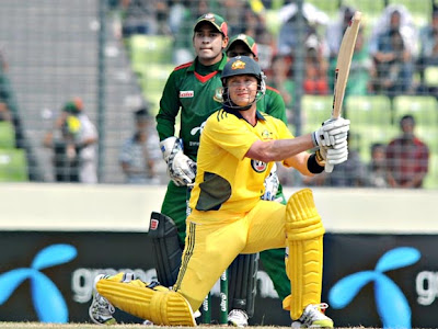 Watson hit 15 sixes against Bangladesh and scored unbeaten 185 in just 95 ball