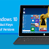 Windows 10 Product Keys (All Versions)