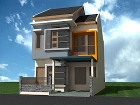 Gambar Rumah Minimalis Modern 2 lantai