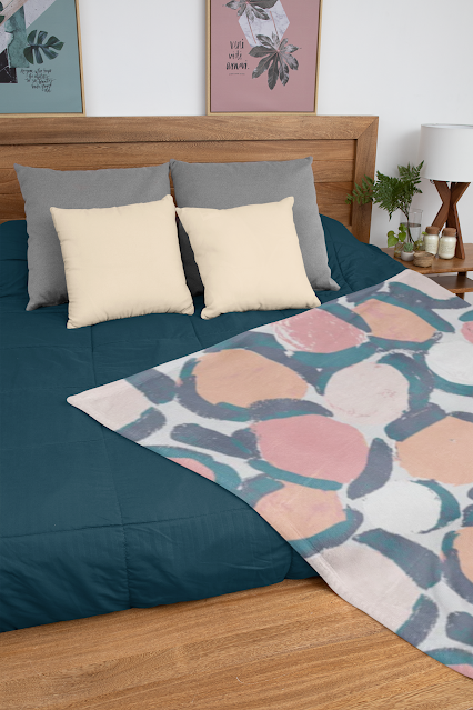 Printed blanket @society6