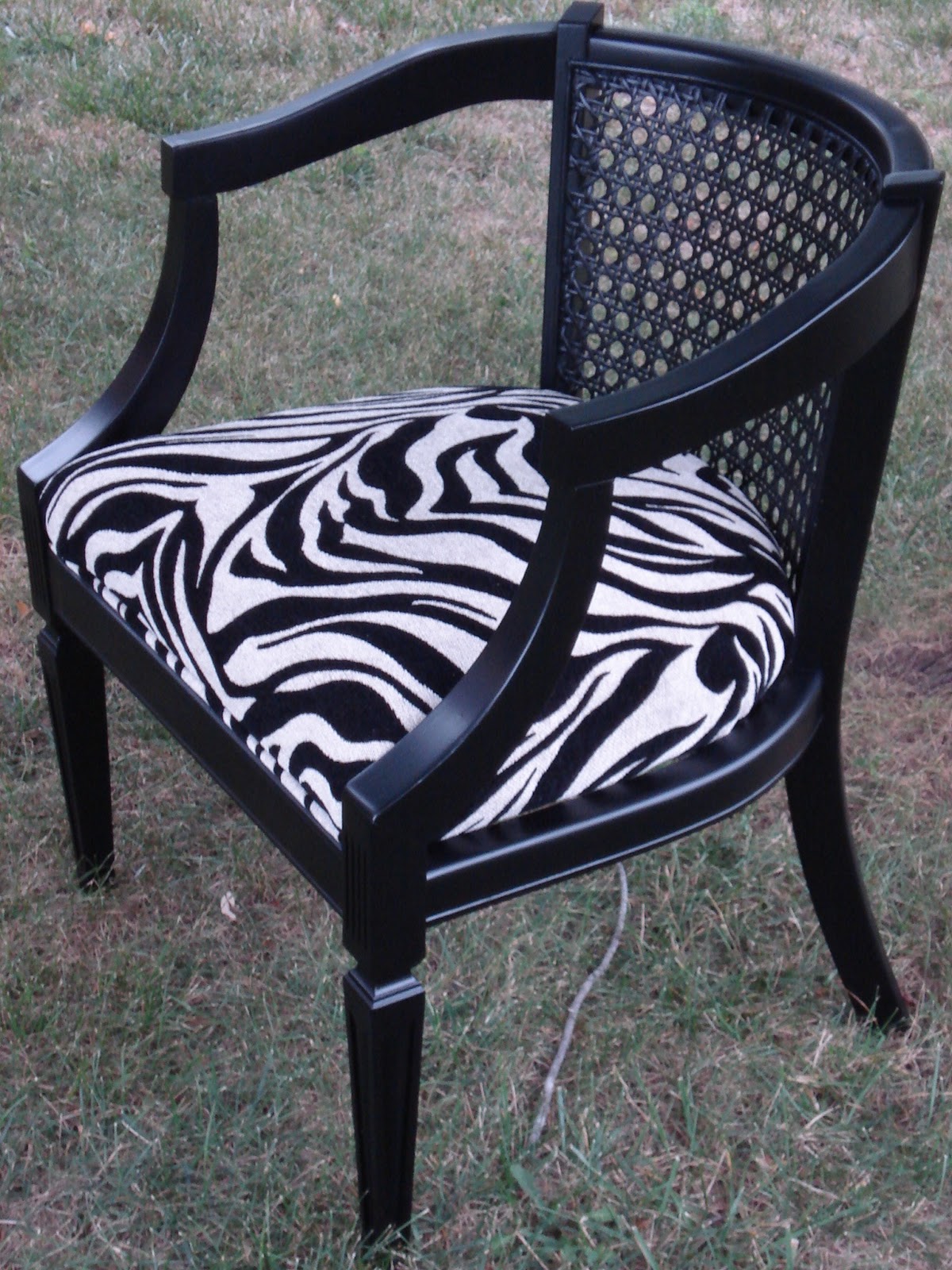 Vintage Gypsy Homegoods: Zebra Accent Chair