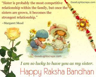 Raksha Bandhan Message For Brother 2018 in English