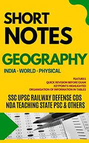 [PDF] SHORT NOTES GEOGRAPHY: GENERAL KNOWLEDGE SERIES:  by Rainbow Publishers