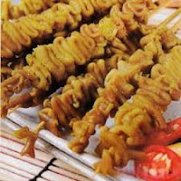 sate usus ayam