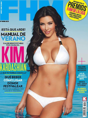 Kim Kardashian For FHM Spain1