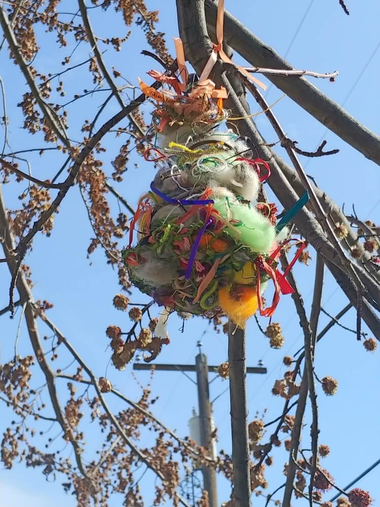 DIY Spring Nest Starter For The Birds