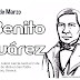  Dibujos para colorear de Benito Juárez