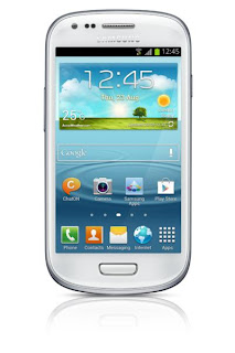 Samsung Galaxy S III Mini I8190 putih depan