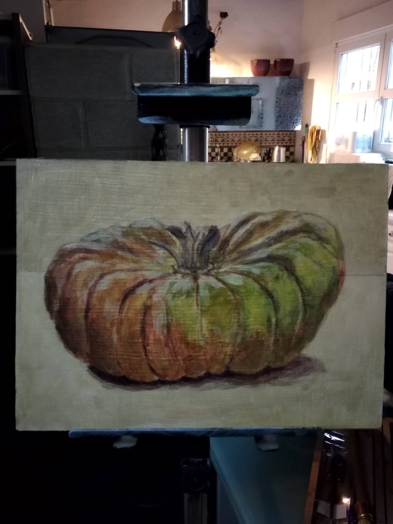 a pumpkin