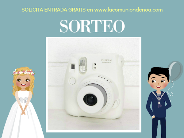 Sorteo Instax Mini 8 Fujifilm en Showroom Tendencias Comuniones 2017