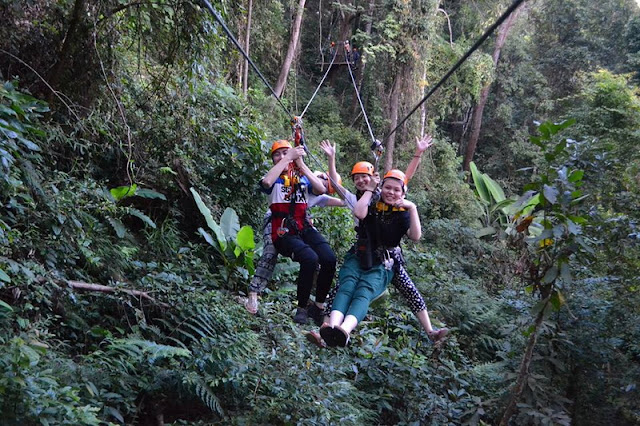 chiang mai zipline, zipline in chiang mai, zipline adventure in chiang mai, chiang mai zipline adventure