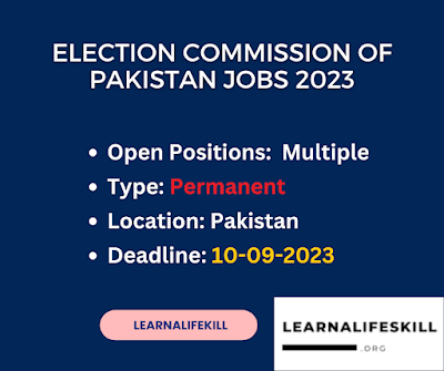 ECP Jobs 2023 | Election Commission of Pakistan Jobs