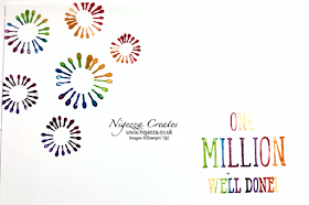 Nigezza Creates with Stampin' Up! & Word Wishes Rainbow Congratulations Card