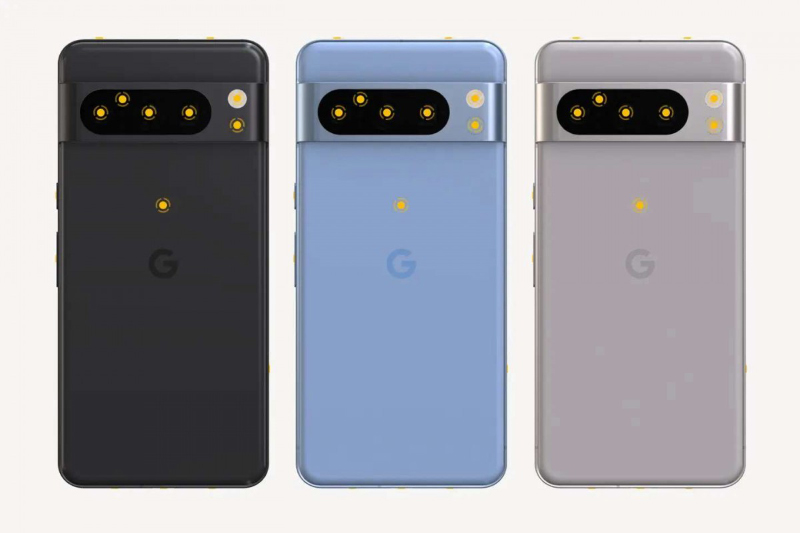 Google leaks their own Pixel 8 Pro in 360 degree view