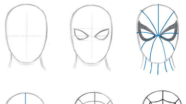 Como Dibujar a Spiderman Paso a Paso [ MÉTODO ÚNICO ]