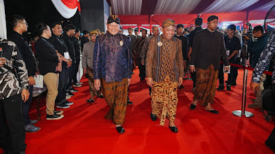 Gelar Wayang Kulit Lakon Wahyu Cakraningrat, Kapolri: Sinergisitas TNI, Polri, Rakyat Makin Kuat 