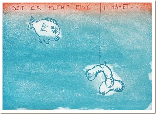 fisk i havet