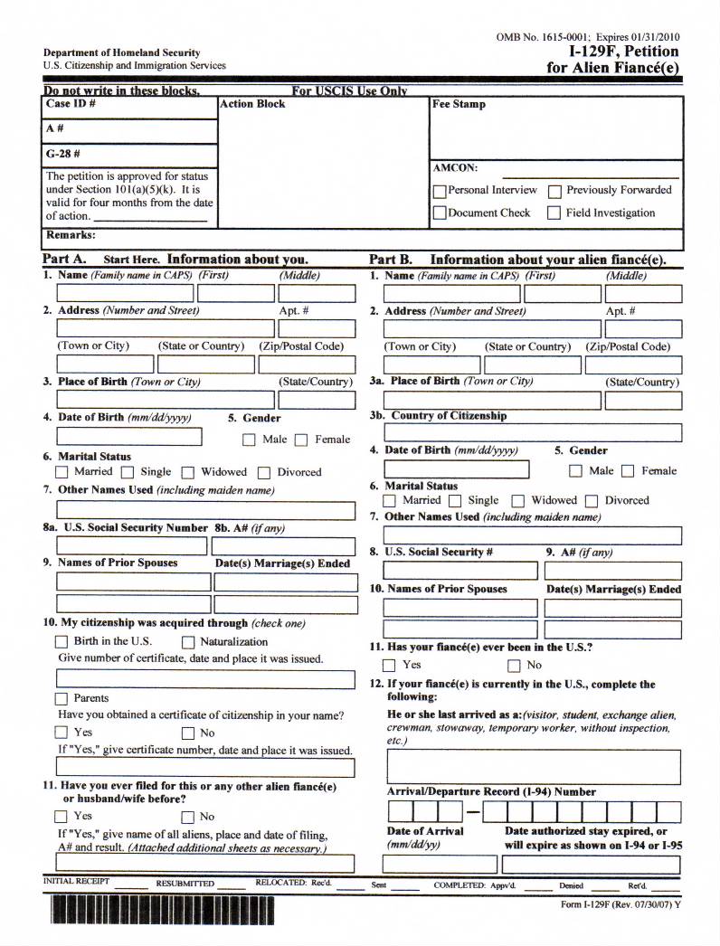 Complete list of things to prepare for K-1 interview