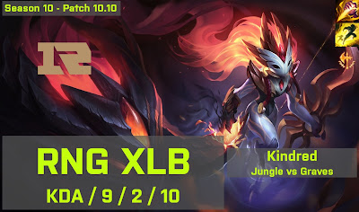 RNG XLB Kindred JG vs EDG JunJia Graves - KR 10.10