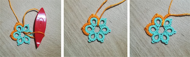 Join, Double Join and Lock Join in shuttle tatting - Unione, Doppia Unione e Unione Bloccata nel chiacchierino a navetta